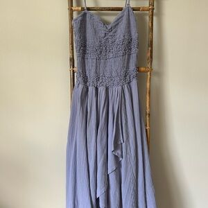 Free People Sparkling Drop-waist midi dress